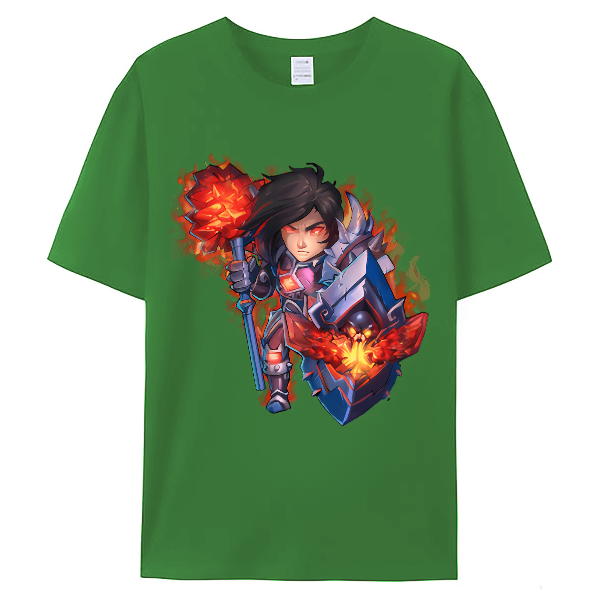 （画像用） リーグ・オブ・レジェンド League of Legends LOL レディースカジュアルプリントTシャツ（綿100％）